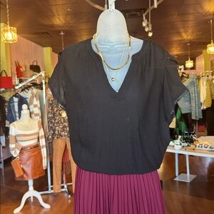 Elegant Black Blouse